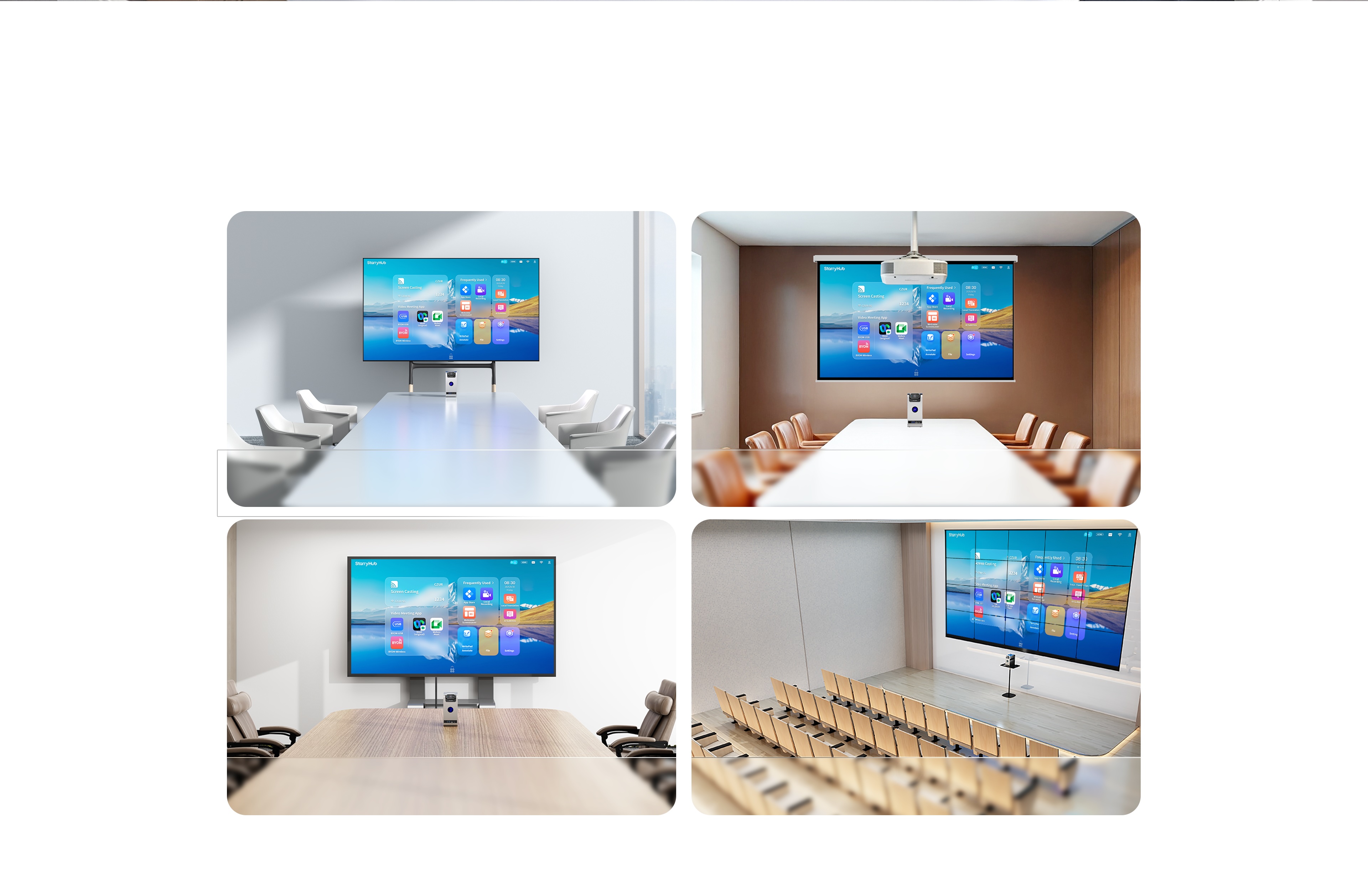 Core20 connected to multiple commercial display configurations